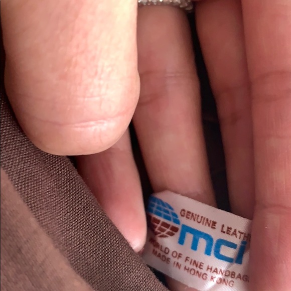 Vintage MCI super soft genuine leather clutch - Picture 4 of 6